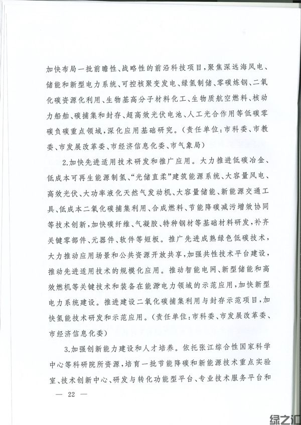 上海市碳達峰實施方案(圖21)