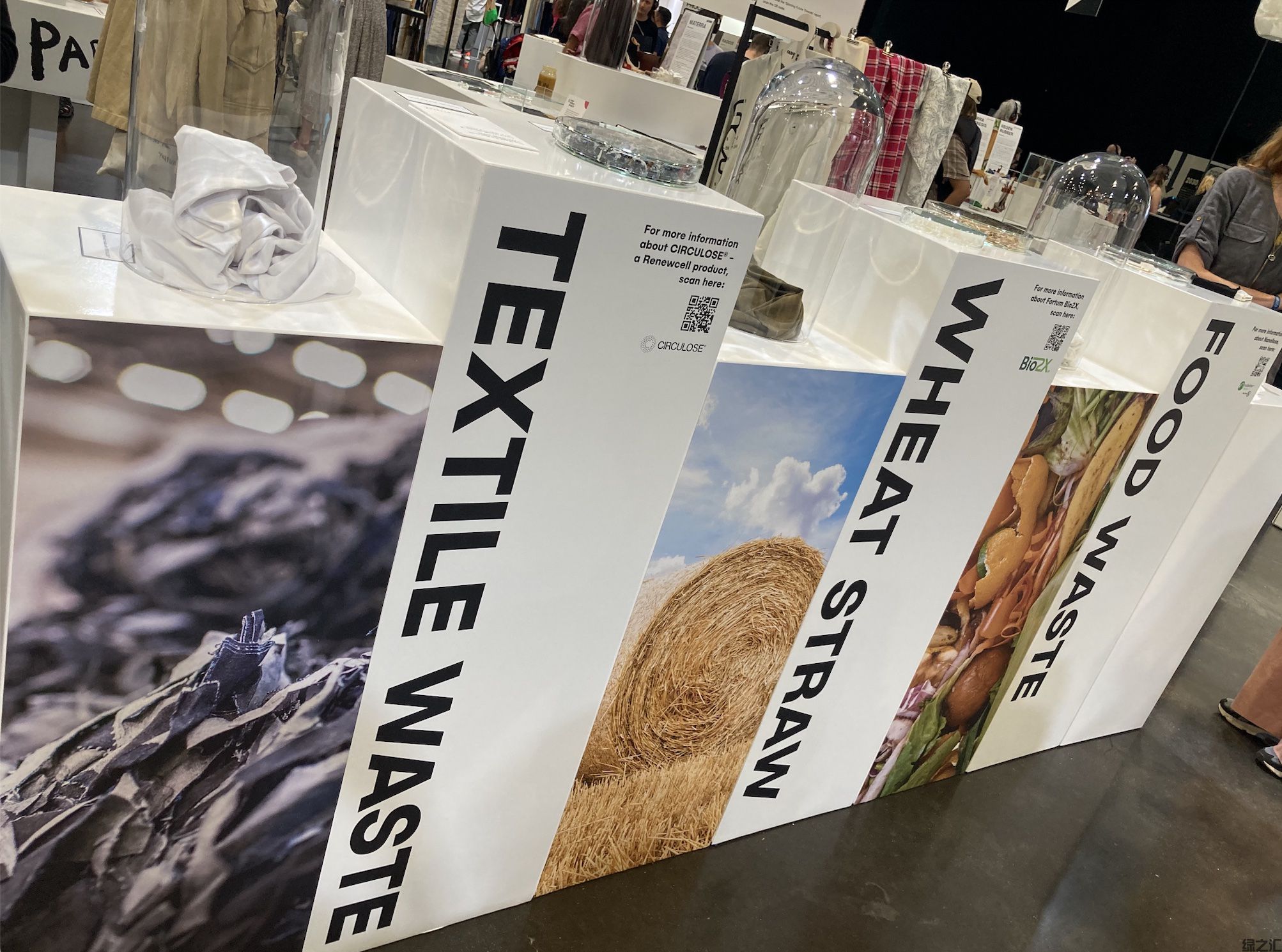 ‘Next Gen Fibres: Here Now’ display at Future Fabrics Expo ? Anne Prahl ‘Next Gen Fibres: Here Now’ display at Future Fabrics Expo ? Anne Prahl