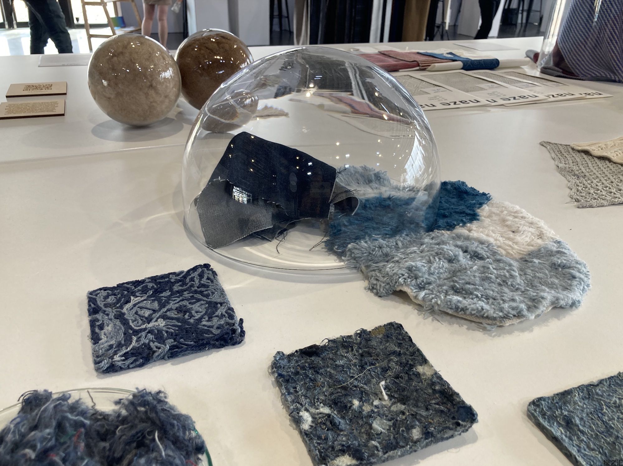 JINS by CQ STUDIO material samples at Future Fabrics Expo ? Anne Prahl JINS by CQ STUDIO material samples at Future Fabrics Expo ? Anne Prahl