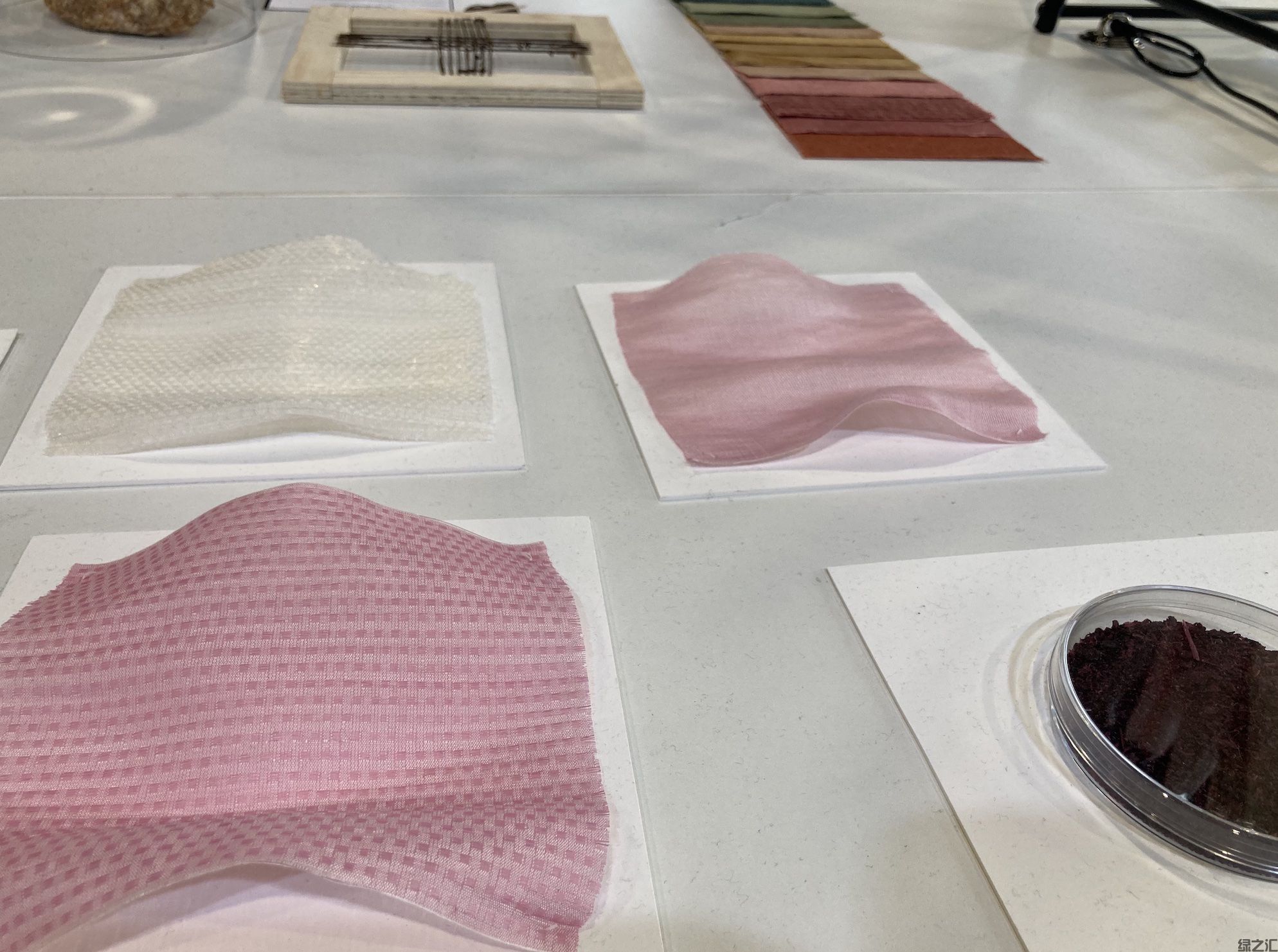 ‘Rethinking Material Resources’ handwoven material samples at Future Fabrics Expo ? Anne Prahl ‘Rethinking Material Resources’ handwoven material samples at Future Fabrics Expo ? Anne Prahl